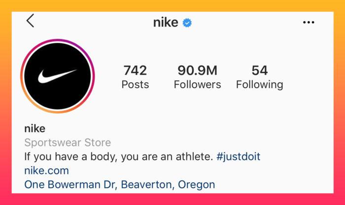 Nike Instagram主题