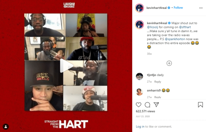 凯文·哈特是instagram上粉丝最多的人