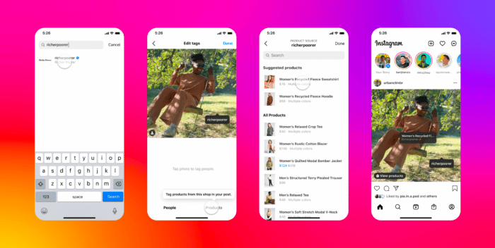 Instagram feed产品标签2022年更新