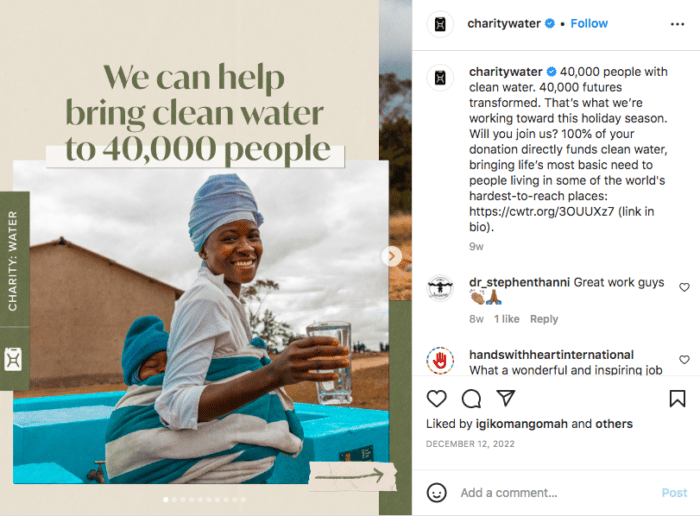 慈善水清洁水旋转木马在instagram上