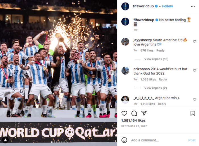 国际足联世界杯事件的亮点在instagram旋转木马